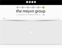Tablet Screenshot of meyvngroup.com